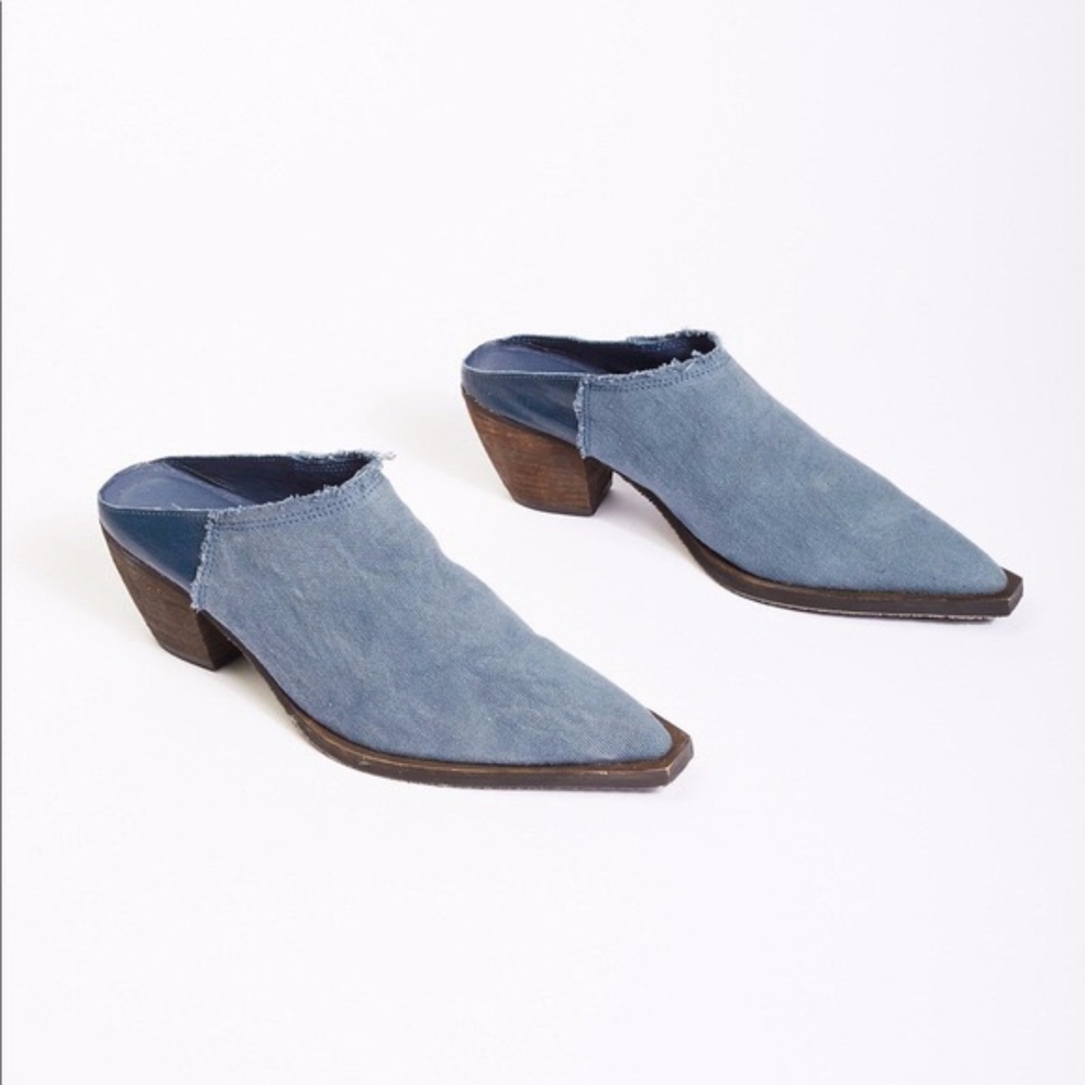 NWOT Free People Wild Things Mules    - Picture 2 of 2